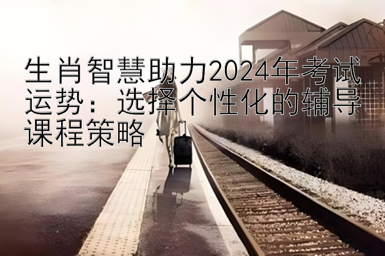 生肖智慧助力2024年考试运势：选择个性化的辅导课程策略